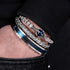 armband herren royal king zirkonia uniqal set